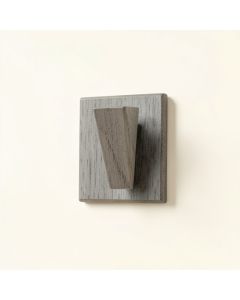 Spruce Arc Wall-Mounted Robe Hook - Gray (synthetic illustration; no displayed measurements)