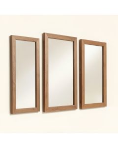 3 Piece Kincannon Panels Modern & Contemporary Mirror Set (synthetic illustration; no displayed measurements)