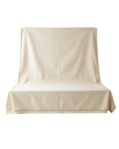 Heath Brook Flat Bed Sheet - Beige (synthetic illustration; no displayed measurements)