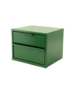 Maple Dale Small-Parts Storage Drawer Cabinet - Green