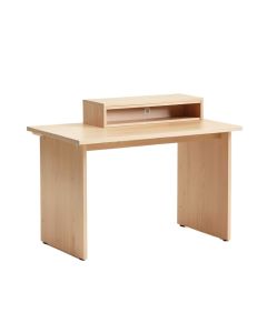 Helouisa Floating Desk With Hutch (synthetic illustration; no displayed measurements)