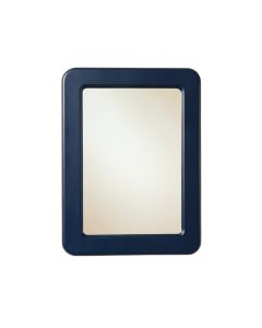 Alder Crest Framed Wall Mirror - Navy