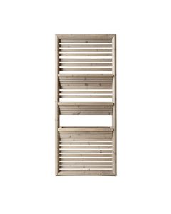Olive Bridge Empty Vertical Garden Frame - Gray (synthetic illustration; no displayed measurements)