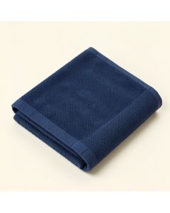 Elm Crossing Bath Towel - Navy (synthetic illustration; no displayed measurements)