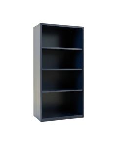 Maple Crest Narrow Cubby Tower - Navy (synthetic illustration; no displayed measurements)