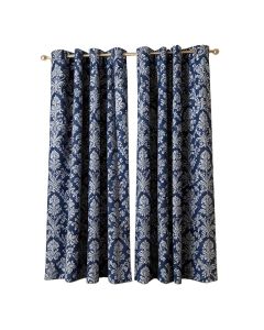 Ambesonne Navy Blue Curtains