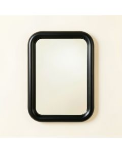 Bay Bend Framed Wall Mirror - Black (synthetic illustration; no displayed measurements)