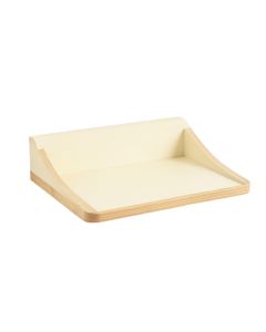Cedar Branch Wall-Mounted Cat Perch - Cream (synthetic illustration; no displayed measurements)
