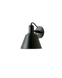 Alder Arc Wall Sconce Mounted On A Plain Wall