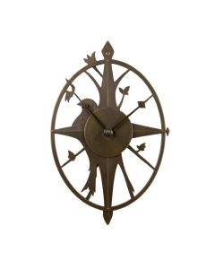 Dormington Treetop Bird Outdoor 18 '' Wall Clock