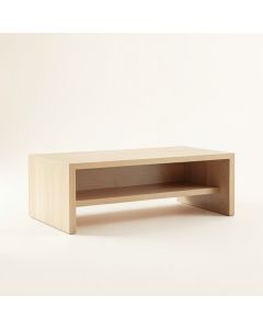 Brook Falls Coffee Table - Beige (synthetic illustration; no displayed measurements)