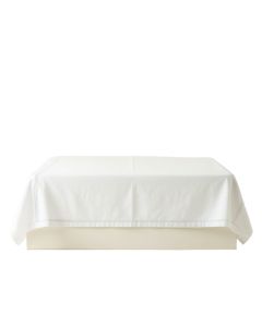 Wren Canyon Flat Bed Sheet - White