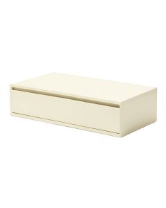 Moss Bend Desktop Monitor Riser - Ivory (synthetic illustration; no displayed measurements)