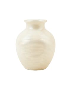 Pine Brook Empty Decorative Vase - Ivory (synthetic illustration; no displayed measurements)