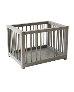 Spruce Bluff Empty Furniture-Style Pet Crate - Gray