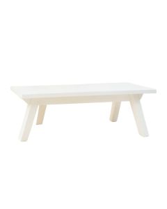 Flint Falls Indoor Bench - White (synthetic illustration; no displayed measurements)