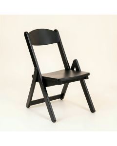 Briar Brook Folding Outdoor Chair - Black (synthetic illustration; no displayed measurements)