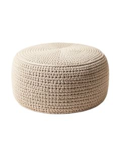 Giraldo Mabery Knitted Pouf (synthetic illustration; no displayed measurements)