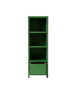 Cedar Arc Narrow Cubby Tower (synthetic illustration; no displayed measurements)