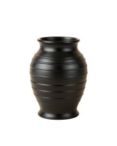 Flint Bridge Empty Decorative Vase - Black (synthetic illustration; no displayed measurements)