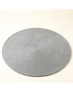 Summit Bridge Round Area Rug - Gray (synthetic illustration; no displayed measurements)
