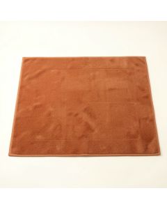 Hill Dell Bath Mat - Terracotta (synthetic illustration; no displayed measurements)