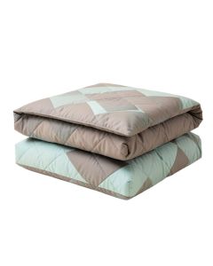 Geometric Bed-In-A-Bag Reversible Comforter (synthetic illustration; no displayed measurements)