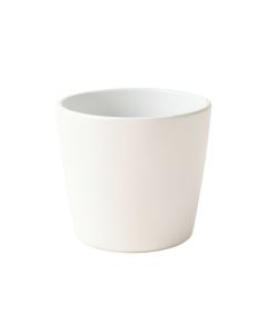 Happy Planter Planter , 17.3 '' X 17.3 '' X 15 '' , Sparking White