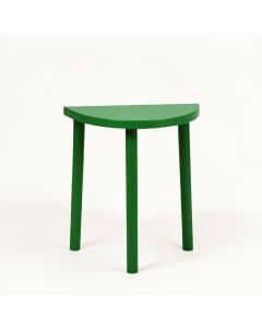 Clay Bend Compact Balcony Table - Green (synthetic illustration; no displayed measurements)