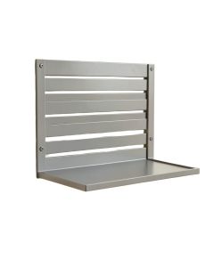 Cove Bend Wall-Mounted Entryway Organizer Shelf - Gray