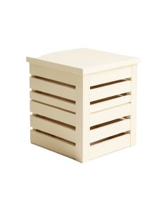 Brook Bluff Closed Garden Compost Bin - Cream