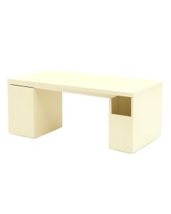 Dune Branch Desktop Monitor Riser - Cream (synthetic illustration; no displayed measurements)