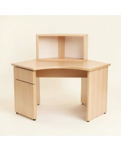 Hafid Floating Desk With Hutch (synthetic illustration; no displayed measurements)
