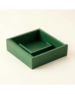 Cedar Arc Empty Pantry Drawer Organizer Insert (synthetic illustration; no displayed measurements)