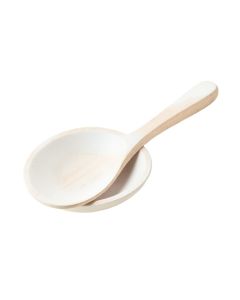 Rowan Branch Cooking Spoon - White