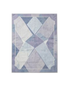 Geometric Lavendar/Blue Area Rug