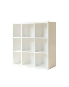 Rowan Dale Freestanding Bookcase - White (synthetic illustration; no displayed measurements)