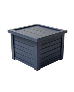 Aspen Crossing Closed Outdoor Storage Box - Navy