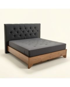 Peters Tufted Upholstered Low Profile Platform Bed (synthetic illustration; no displayed measurements)