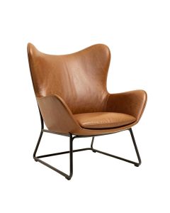 Natosha 26 '' Wide Cowhide Butterfly Chair