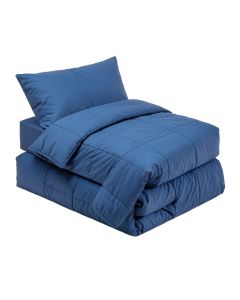 Kenneth Cole New York Holden Grid Blue Comforter Set (synthetic illustration; no displayed measurements)