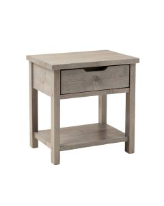 Ridge Bridge Nightstand - Gray (synthetic illustration; no displayed measurements)