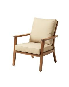 Tripp Outdoor Patio Chair With Sunbrella Cushions (synthetic illustration; no displayed measurements)