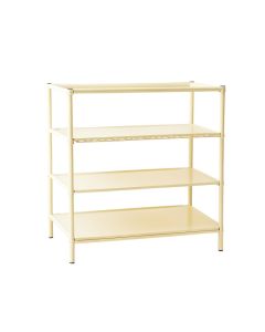 Fern Bend Empty Countertop Canister Rack - Ivory (synthetic illustration; no displayed measurements)