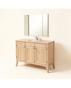 Gaffney 61 '' Double Bathroom Vanity Set (synthetic illustration; no displayed measurements)