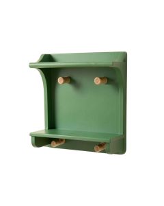 Reed Dell Wall-Mounted Entryway Organizer Shelf - Green (synthetic illustration; no displayed measurements)