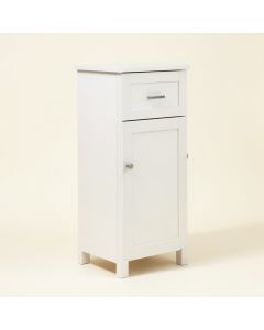 Taryn 26.5 '' W X 34 '' H X 12.5 '' D Free-Standing Bathroom Cabinet (synthetic illustration; no displayed measurements)