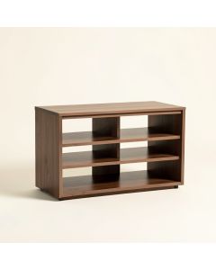 Woodsburgh Tv Stand For Tvs Up To 85 '' (synthetic illustration; no displayed measurements)