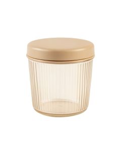 Summit Bend Storage Canister With Lid - Beige