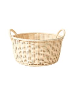 Dune Bridge Empty Storage Basket - Ivory